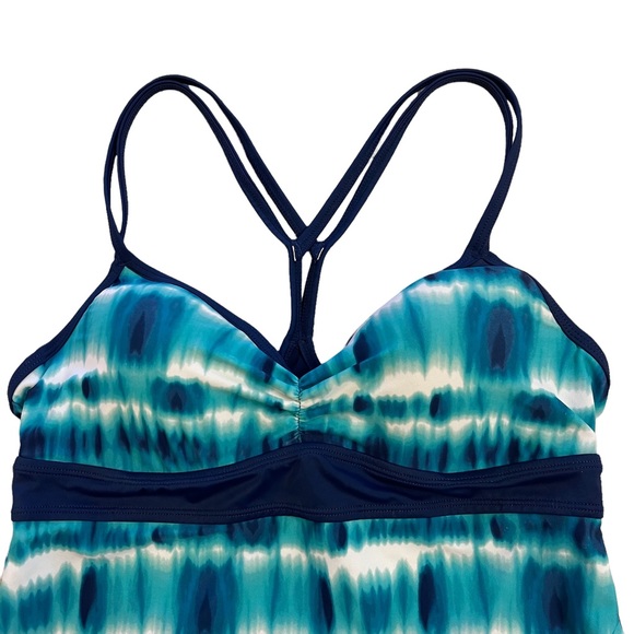 Tropical escape size 8 tankini top bathing suit top - Picture 2 of 9